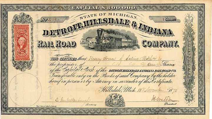 Detroit, Hillsdale & Indiana Railroad