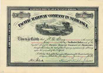 Pacific Railway Co. in Nebraska
