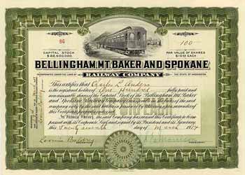 Bellingham, Mt. Baker & Spokane Railway