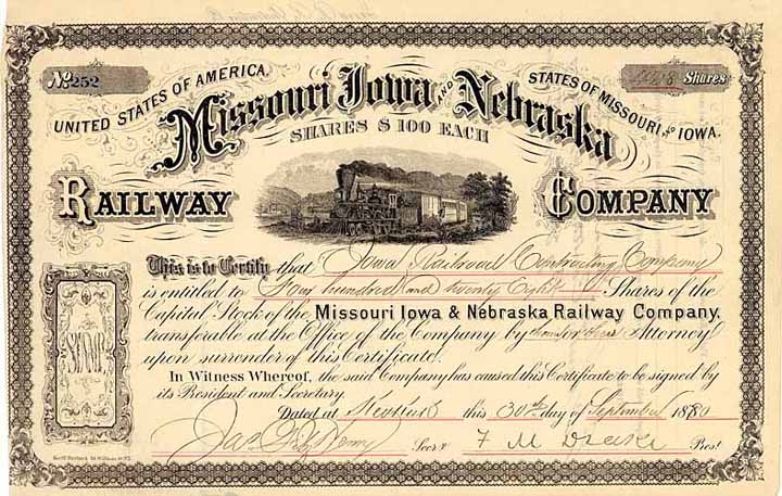 Missouri Iowa & Nebraska Railway