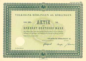 Volksbank Böblingen AG