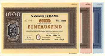 Commerzbank AG (11 Stücke)