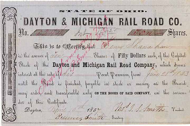 Dayton & Michigan Railroad