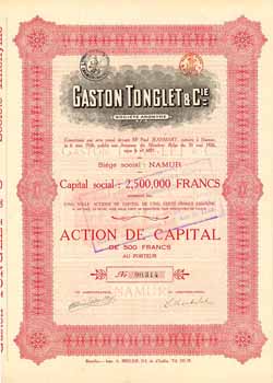 Gaston Tonglet & Cie. S.A.