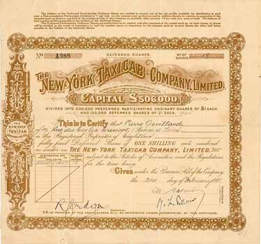 New-York Taxicab Company Ltd.