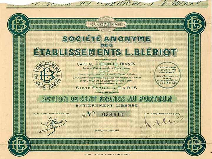 S.A. des Établissements L. Blériot