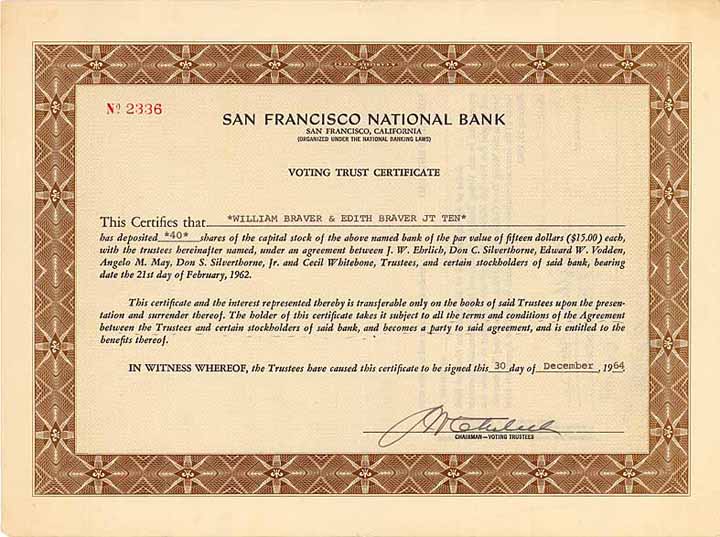 San Francisco National Bank