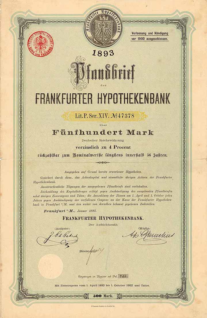 Frankfurter Hypothekenbank