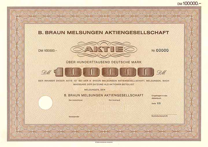 B. Braun Melsungen AG