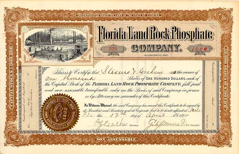 Florida Land Rock Phosphate Co.