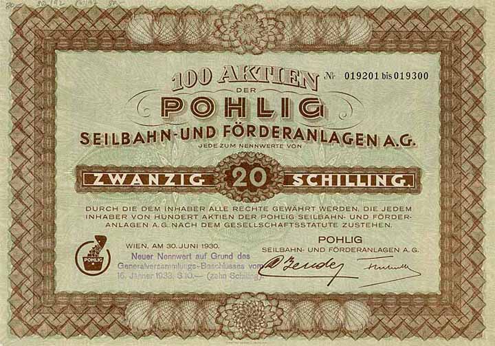 Pohlig Seilbahn- und Förderanlagen AG