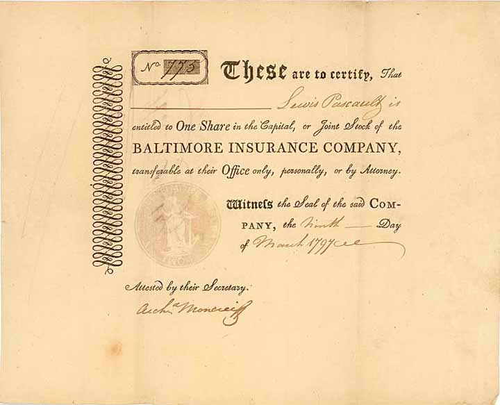 Baltimore Insurance Company