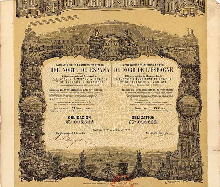 Cia. de los Caminos de Hierro del Norte de Espana S.A.