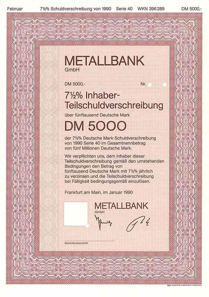 MetallBank GmbH