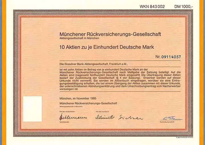 Münchener Rückversicherungs-Gesellschaft