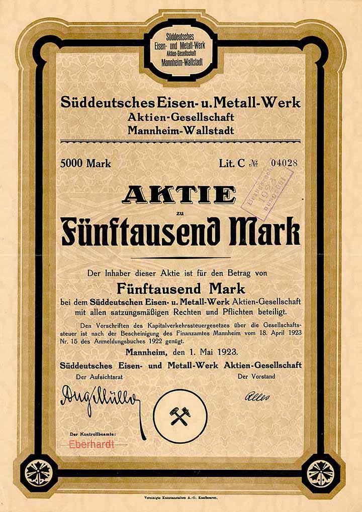 Süddeutsches Eisen- und Metall-Werk AG