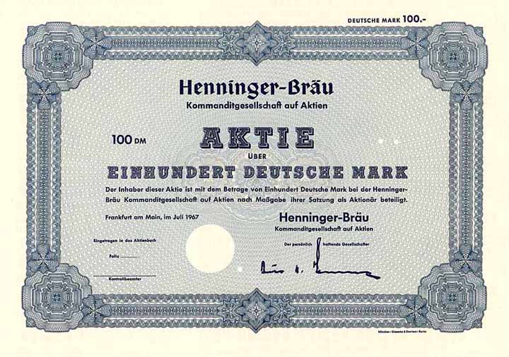 Henninger-Bräu KGaA