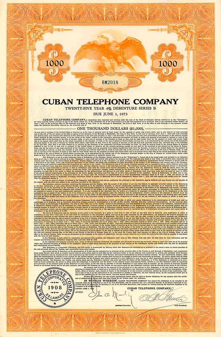 Cuban Telephone Co.