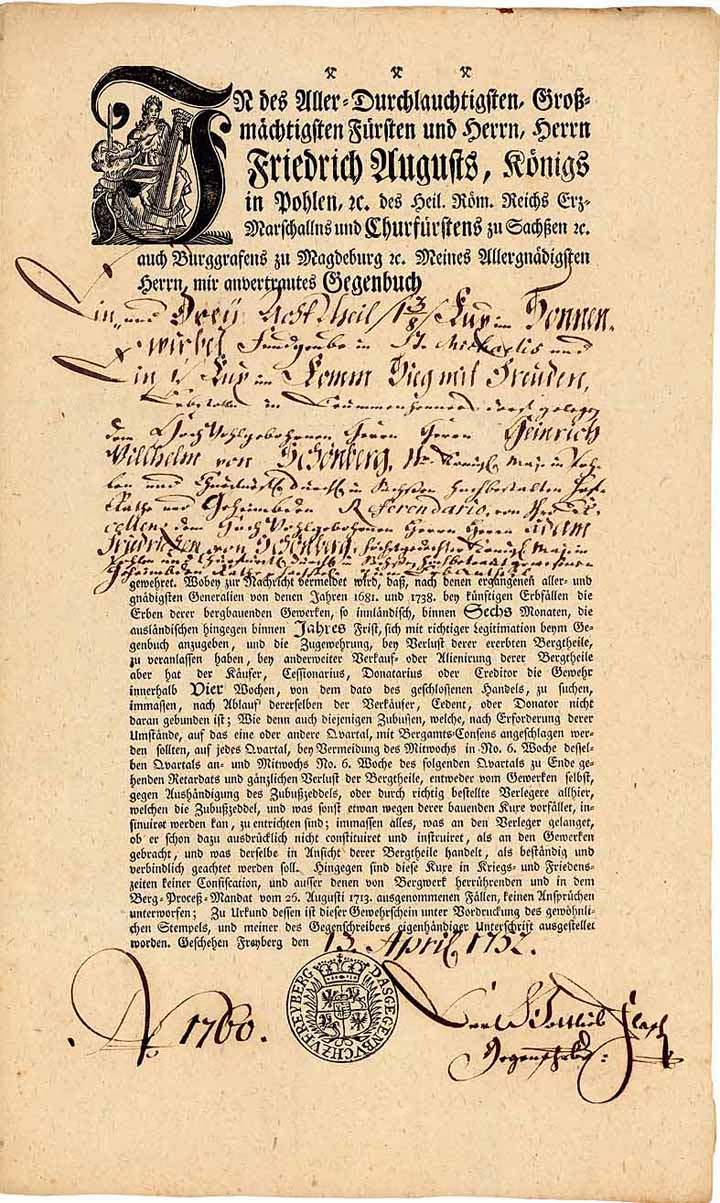 Kurfürstlich-Sächsisches Oberbergamt zu Freiberg