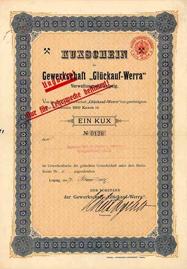Gewerkschaft "Glückauf-Werra"