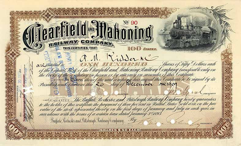 Clearfield & Mahoning Railway