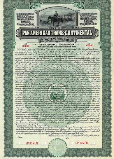 Pan American Trans-Continental Railway Co. (Uruguay Section)