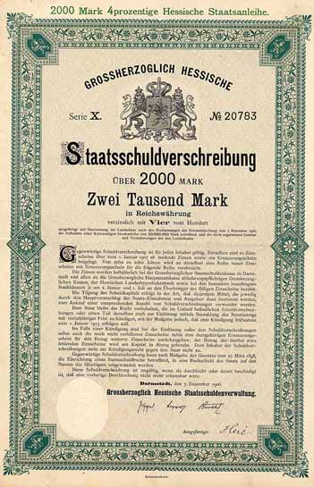 Grossherzogtum Hessen