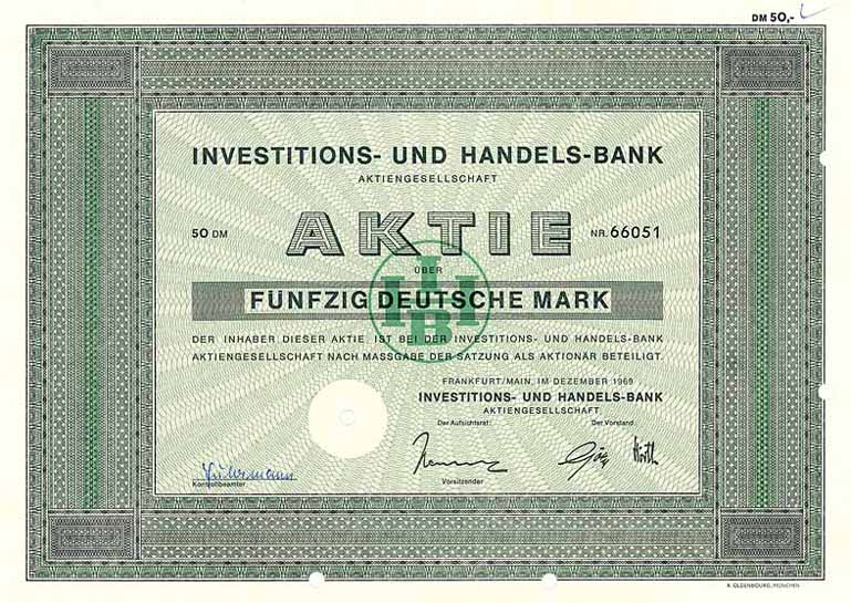 Investitions- und Handels-Bank AG