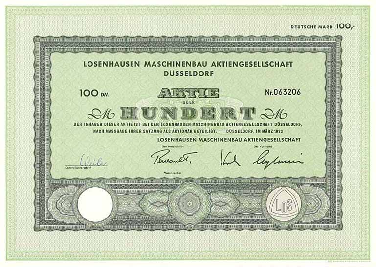 Losenhausenwerk Düsseldorfer Maschinenbau AG