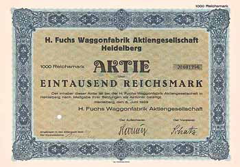 H. Fuchs Waggonfabrik AG