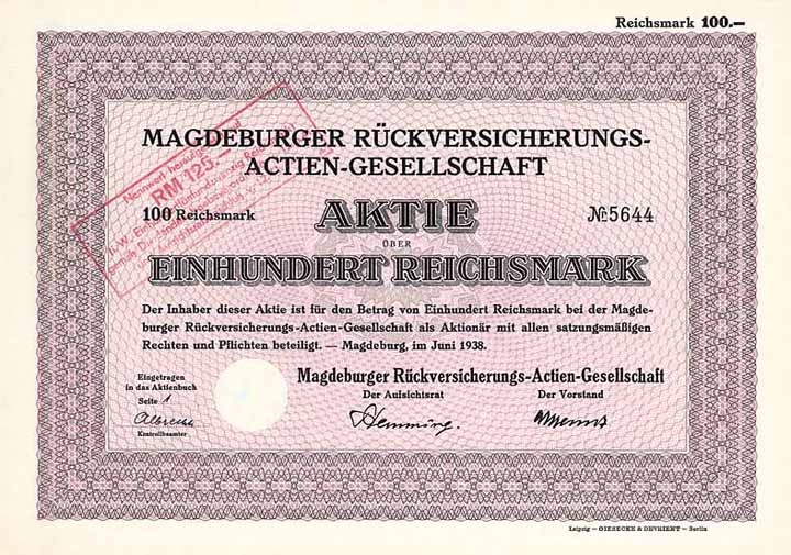 Magdeburger Rückversicherungs-AG