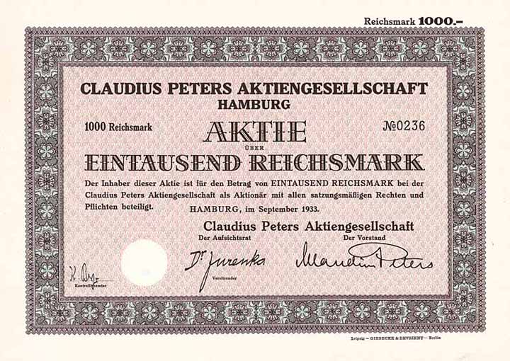 Claudius Peters AG