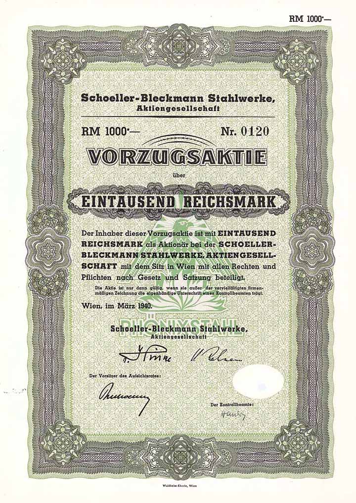 Schoeller-Bleckmann Stahlwerke AG