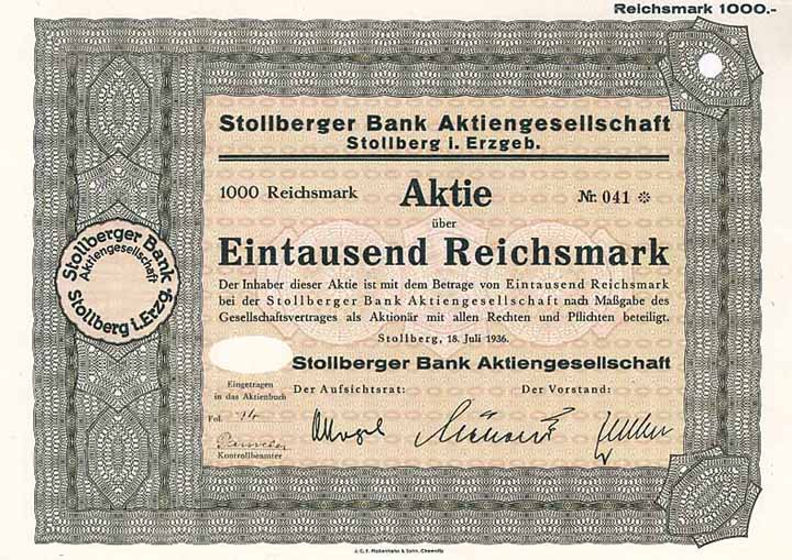 Stollberger Bank AG