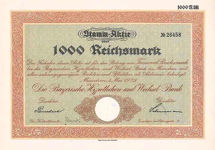 Bayerische Hypotheken- und Wechsel-Bank
