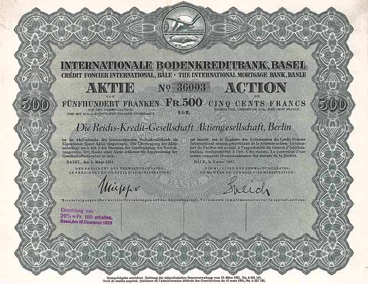 Internationale Bodenkreditbank Basel