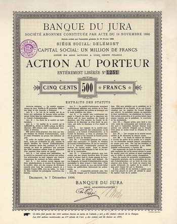 Banque du Jura S.A.