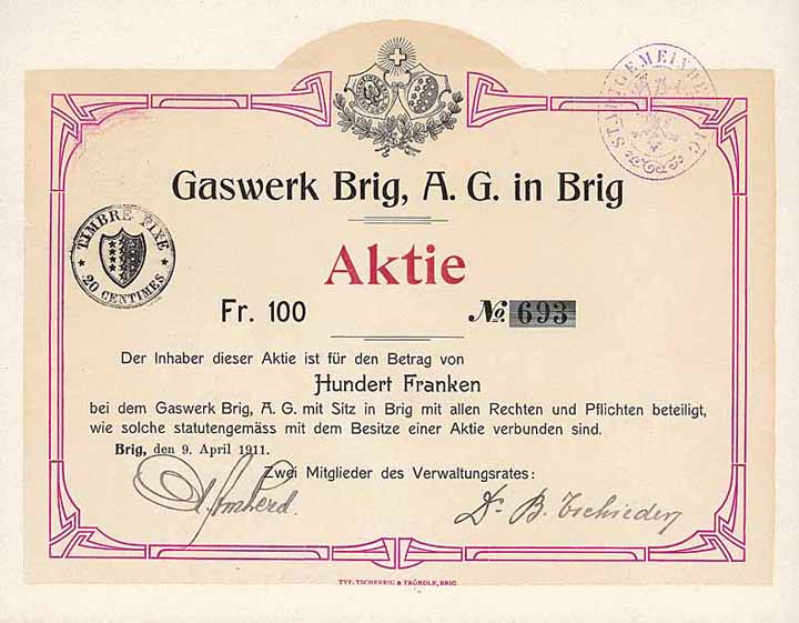 Gaswerk Brig AG
