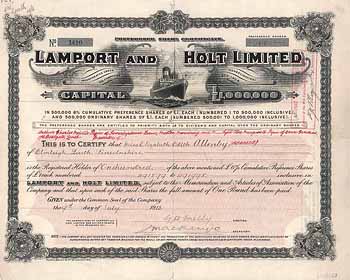 Lamport and Holt Ltd.