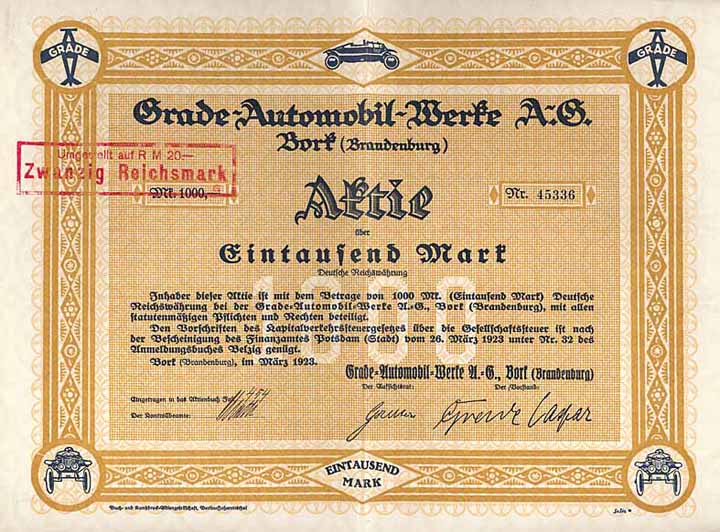 Grade-Automobil-Werke AG