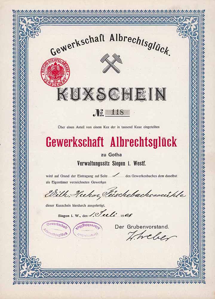 Gewerkschaft Albrechtsglück