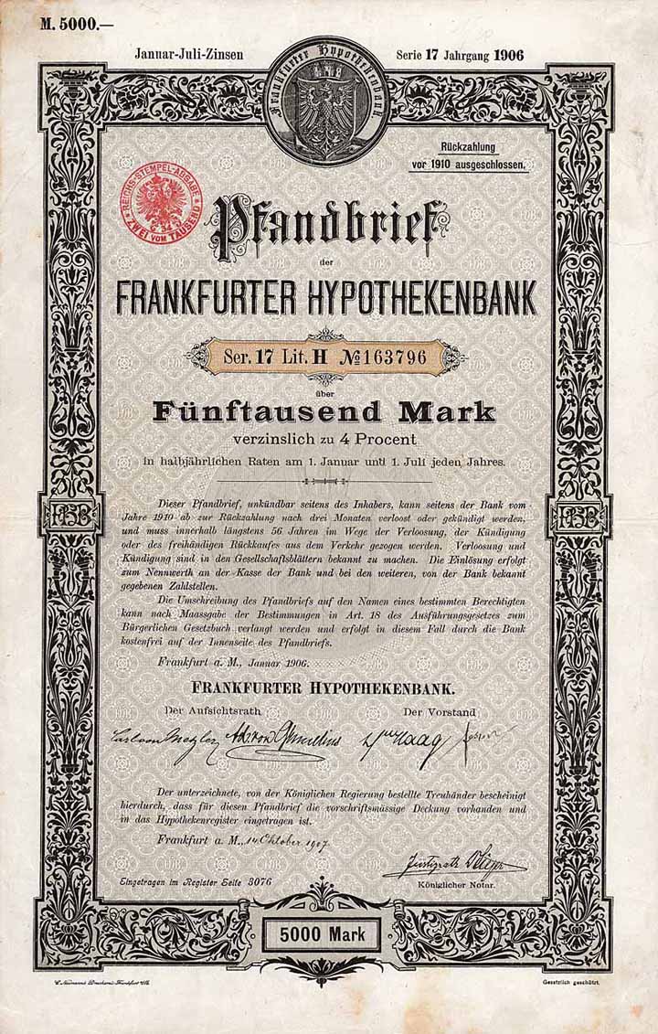 Frankfurter Hypothekenbank