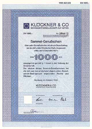 Klöckner & Co KGaA