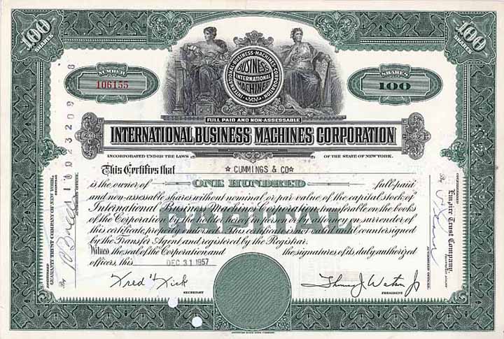 International Business Machines Corp.