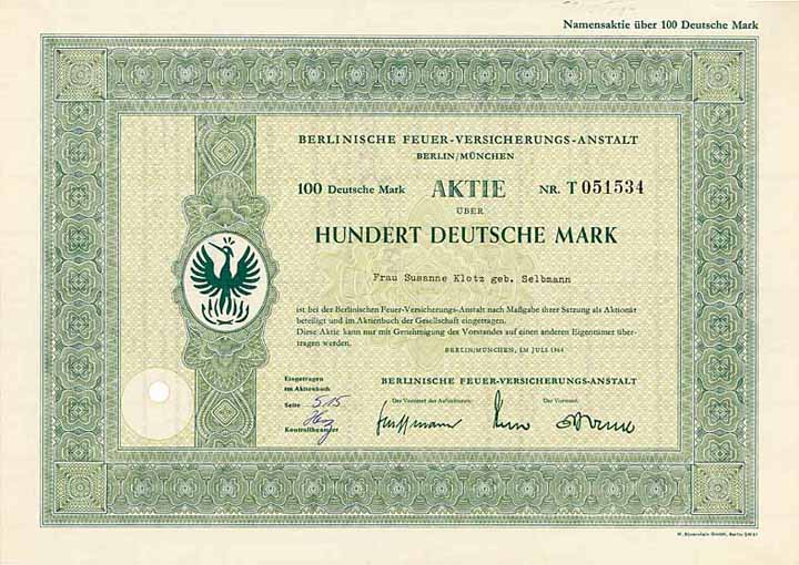 Berlinische Feuer-Versicherungs-Anstalt