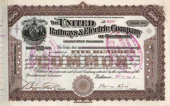 United Railways & Electric Co. of Baltimore