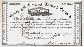 Chicago & Cincinnati Railroad