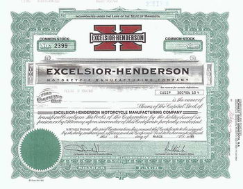 Excelsior-Henderson Motorcycle Manufacturing Co.