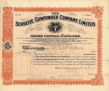 Schultze Gunpowder Company