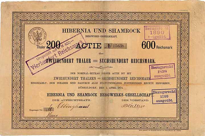 Hibernia und Shamrock Bergwerks-Gesellschaft